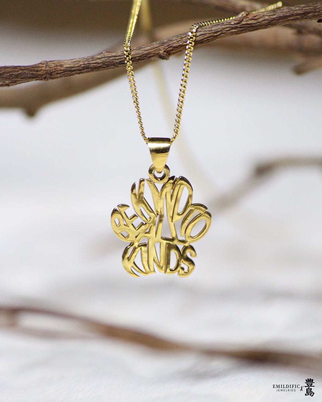 Paw Necklace that donates to Animals in Need